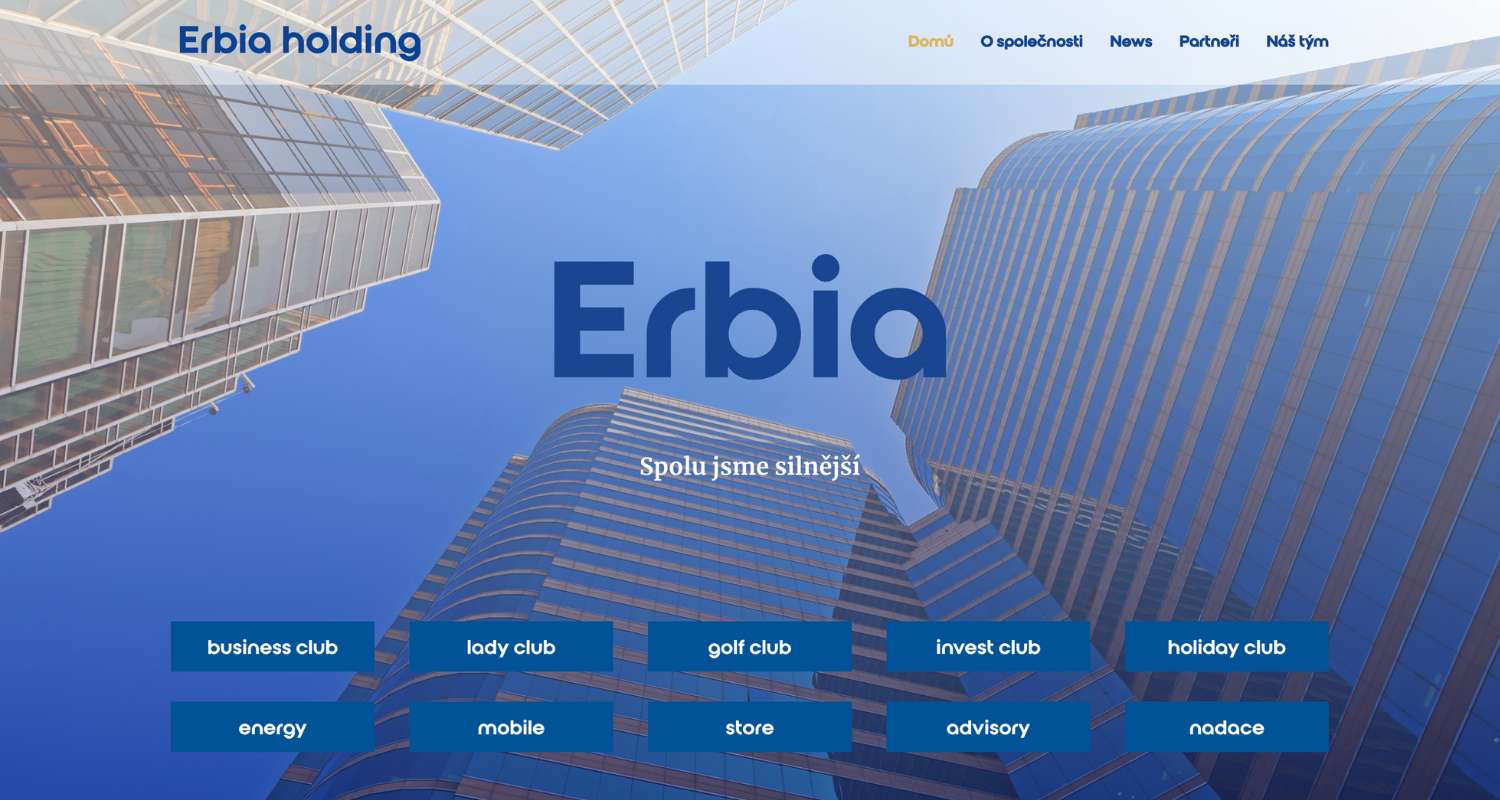 redesign Erbia Holding